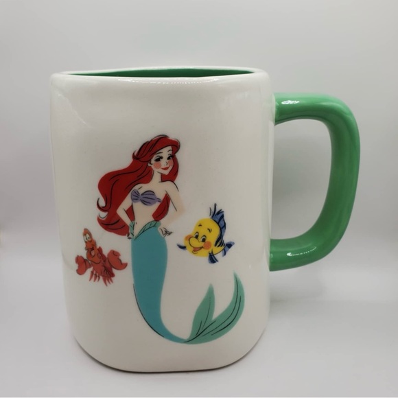 Rae Dunn Other - Disney x Rae Dunn Little Mermaid Ariel Mug with Seafoam Handle